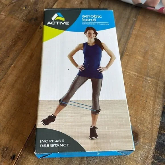 Active Aerobic Band and Travel Foam Roller Set - Picture 2 of 4